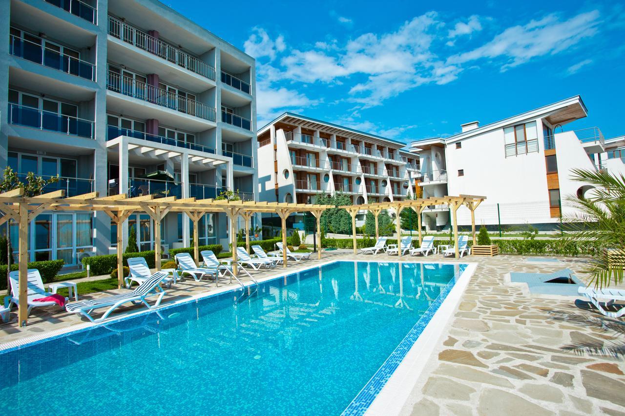 Vilmar Aparthotel Pomorie Exterior foto